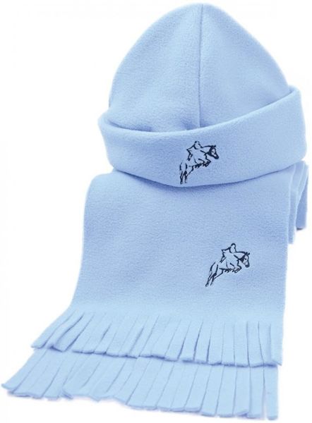 Hy Fleece Hat & Scarf Set Baby Blue