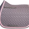 HySpeed Deluxe Saddle Pad with Cord - Pony Grey