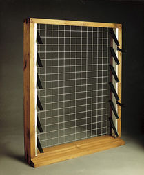 Six Louvre Window with Perspex & Beading
