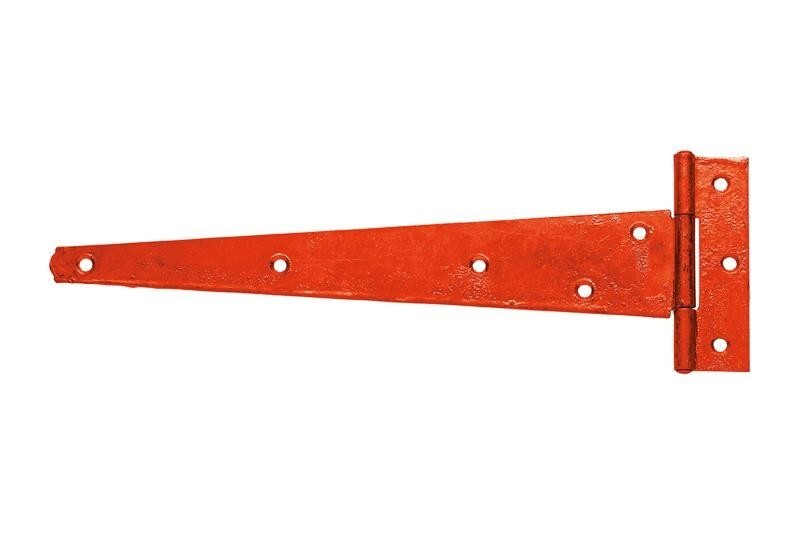 Red Coloured Strong Tee Hinge 450mm/18 inch