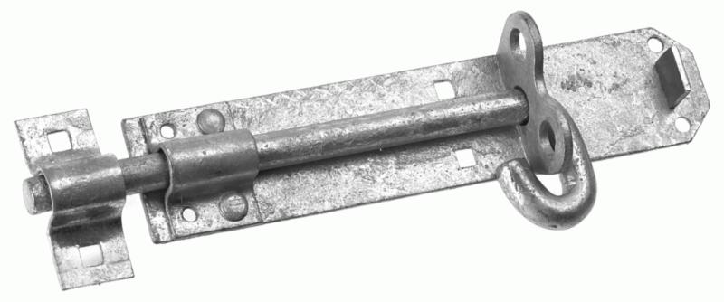 Galvanised Brenton Padlock Bolt 150mm/ 6INCH