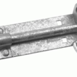 Galvanised Brenton Padlock Bolt 150mm/ 6INCH