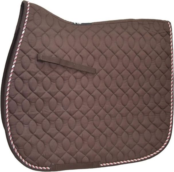 HySpeed Deluxe Saddle Pad with Cord - Pony Chocolate