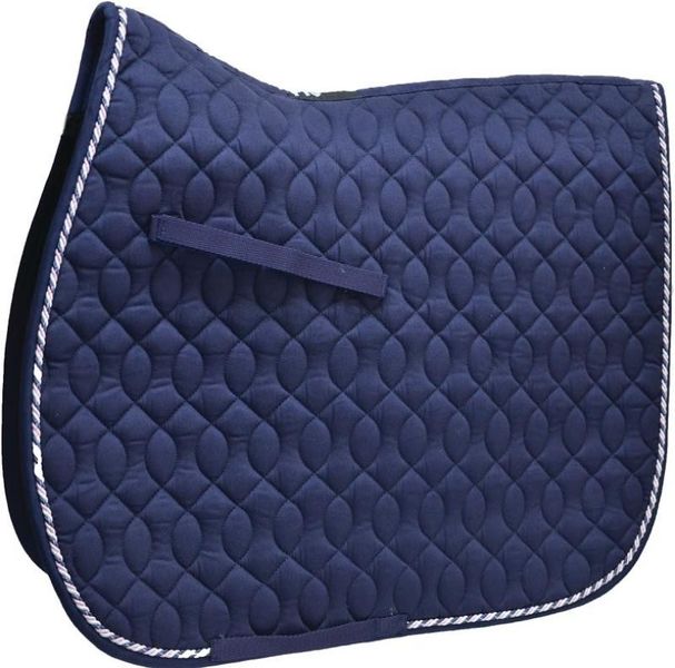 HySpeed Deluxe Saddle Pad with Cord - Pony Navy