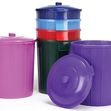 Dustbin & Lid - Cerise Pink