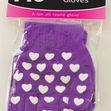 Hy5 Magic Patterned Gloves Child Purple with Hearts