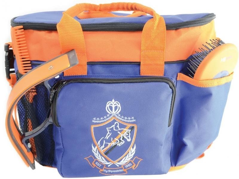 HyShine Complete Pro Grooming Bag in Navy/Orange