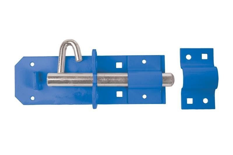 Brenton Padlock Bolt 200mm/ 8inch in Blue