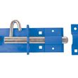 Brenton Padlock Bolt 150mm/ 6inch in Blue