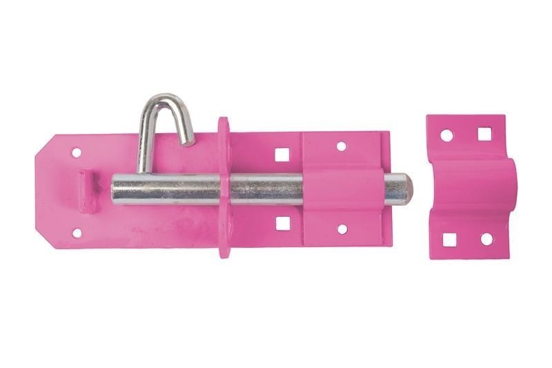 Brenton Padlock Bolt 200mm/ 8inch in Pink