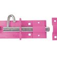 Brenton Padlock Bolt 200mm/ 8inch in Pink