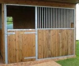 Front Partition 10FT Hinged Left