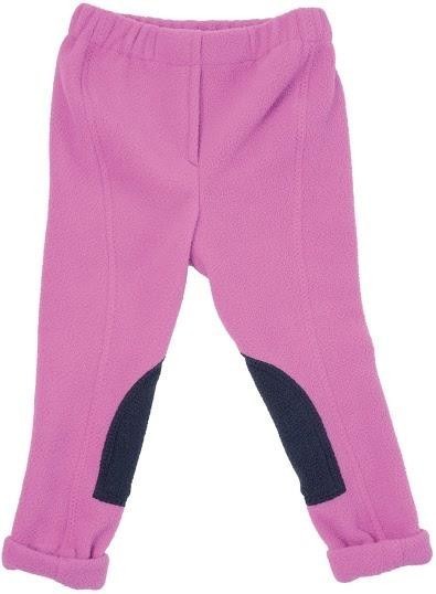 HyPerformance Fleece Tots Jodhpurs Pretty Pink/Navy - X Large