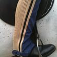 Childrens Washable Half Chaps Navy/Almond Large