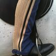 Childrens Washable Half Chaps Navy/Almond X Large