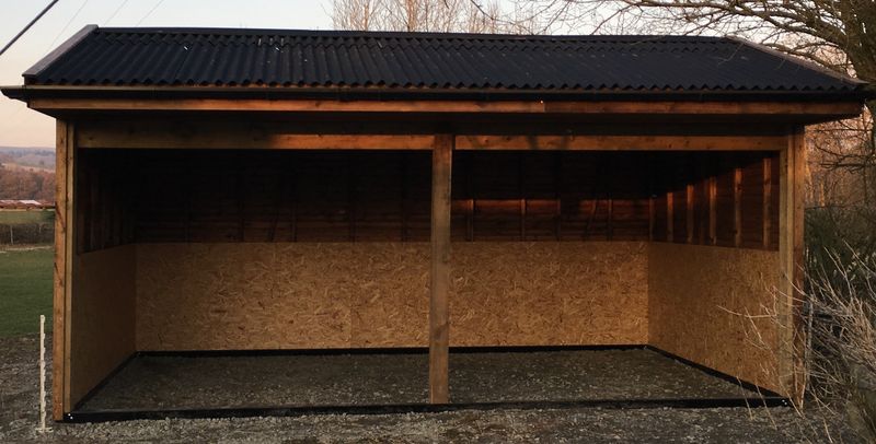 Open Fronted Field Shelter image #3