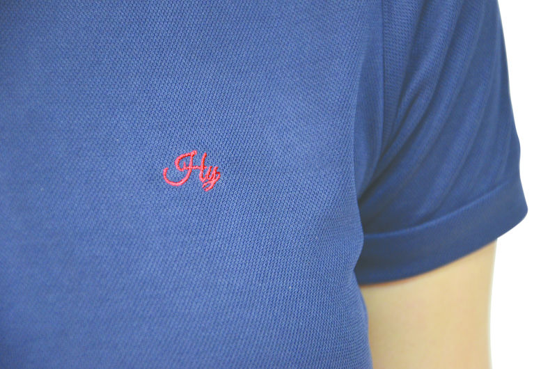 Hy Signature Sports Shirt navy/red logo