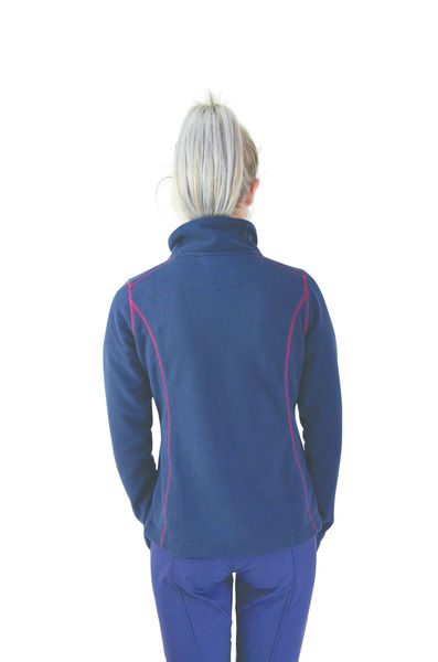 Hy Signature Fleece navy/red back