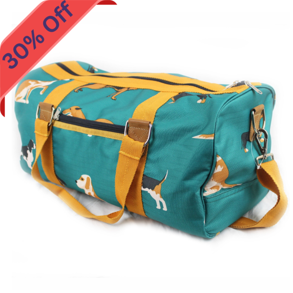 Dogs Print Duffel Bag image #1