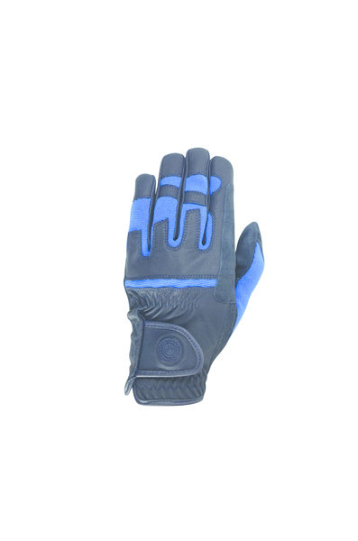 Hy Signature Riding Gloves, Navy/Blue, S