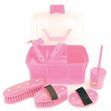 Lincoln Star Pattern Grooming Kit Pink