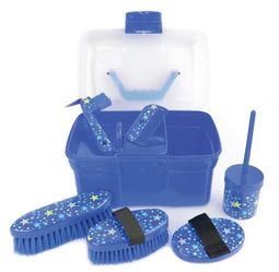 Lincoln Star Pattern Grooming Kit Navy