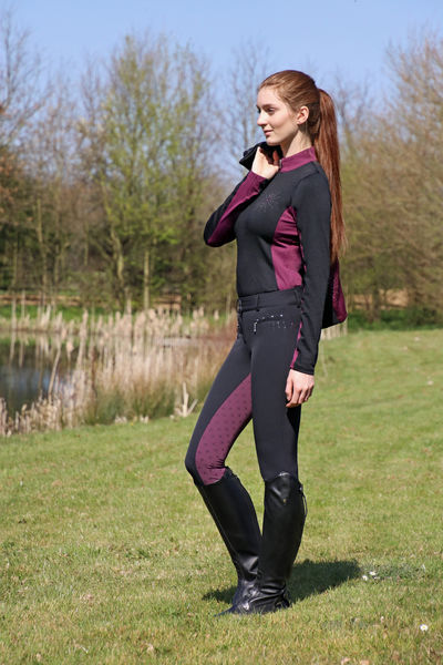 HyEquestrian Knightsbridge Long Sleeved Sports Shirt  image #2