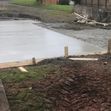 Levelling the concrete base