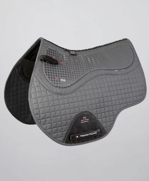 Premier Equine Close Contact Tech Grip Pro Anti-Slip Saddle Pad - GP/Jump Square image #2