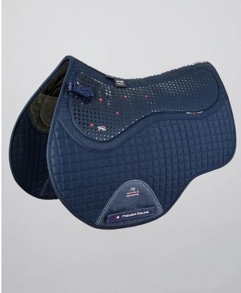 Premier Equine Close Contact Tech Grip Pro Anti-Slip Saddle Pad - GP/Jump Square image #3
