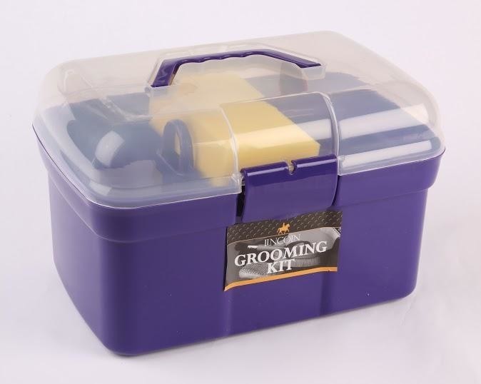 Lincoln Grooming Kit - Purple