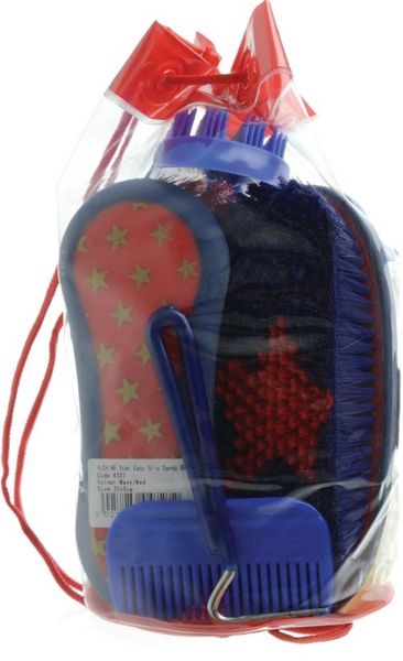 Wickedly Wild Grooming Kit Blue/Red