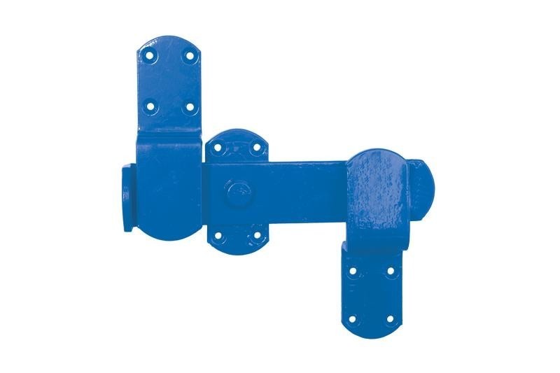 Kick Over Door Bolt in Blue