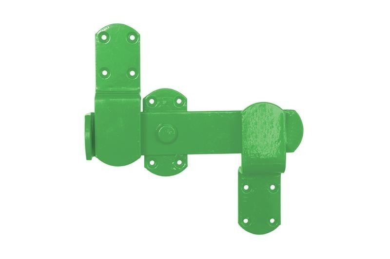 Kick Over Door Bolt in Green