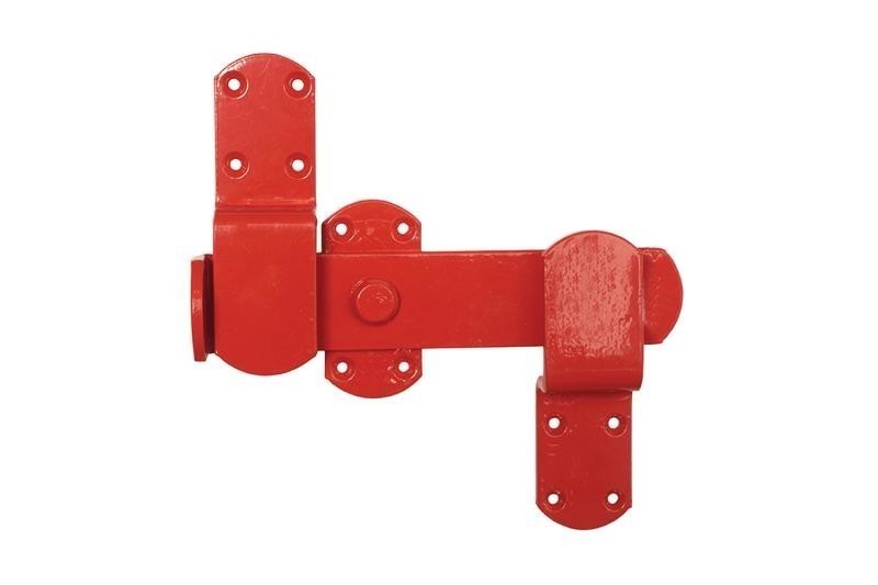 Kick Over Door Bolt in Red