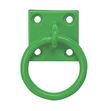 Tie Ring on Plate in Green