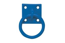 Tie Ring on Plate in Blue