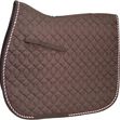 HySpeed Deluxe Saddle Pad with Cord - Cob/Full Chocolate