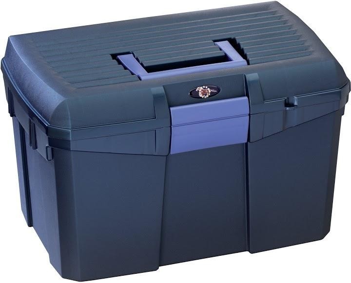 Tack Box - Medium - Midnight Blue