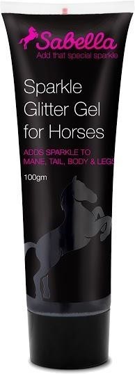 Sabella Glitter Gel 100g - Black