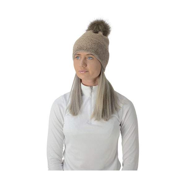 HyEquestrian Alaska Two Tone Diamante Bobble Hat image #5