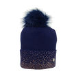 HyEquestrian Alaska Two Tone Diamante Bobble Hat image #3