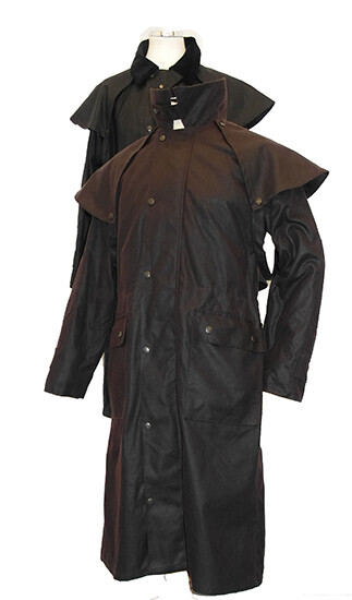 WAX LONG RAIN COAT - Aussie Duster image #1