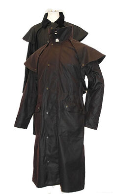 WAX LONG RAIN COAT - Aussie Duster