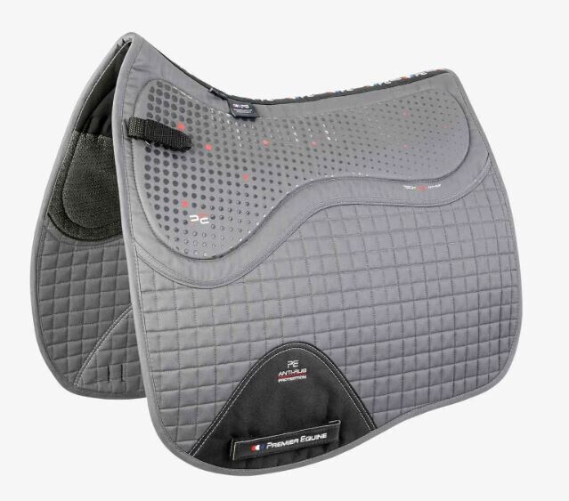 Premier Equine Close Contact Tech Grip Pro Anti-Slip Saddle Pad - Dressage Square image #2