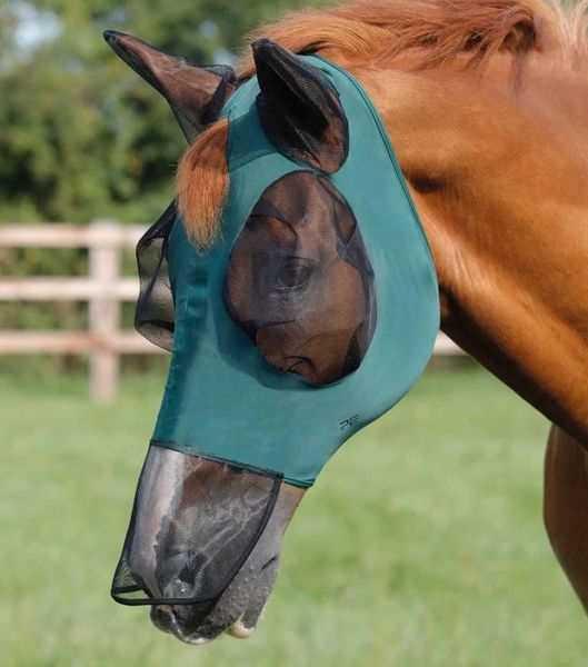 PREMIER EQUINE Comfort Tech Lycra Fly Mask Xtra image #1