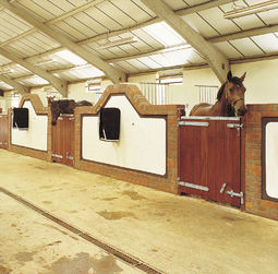 Deluxe Bottom Half Stable Door in Situ A1040 &amp; A1050