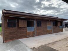 Block of Three Stables