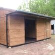 Part Enclosed Field Shelter with Adjoining Tack Room