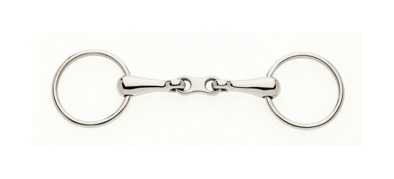 french link loose ring snaffle image #1